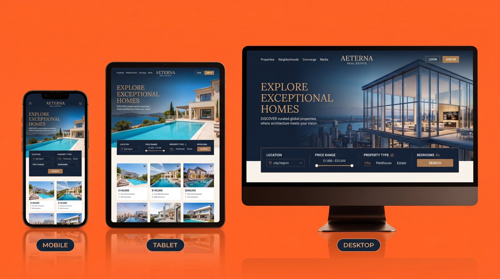 Artesia — Real Estate Website