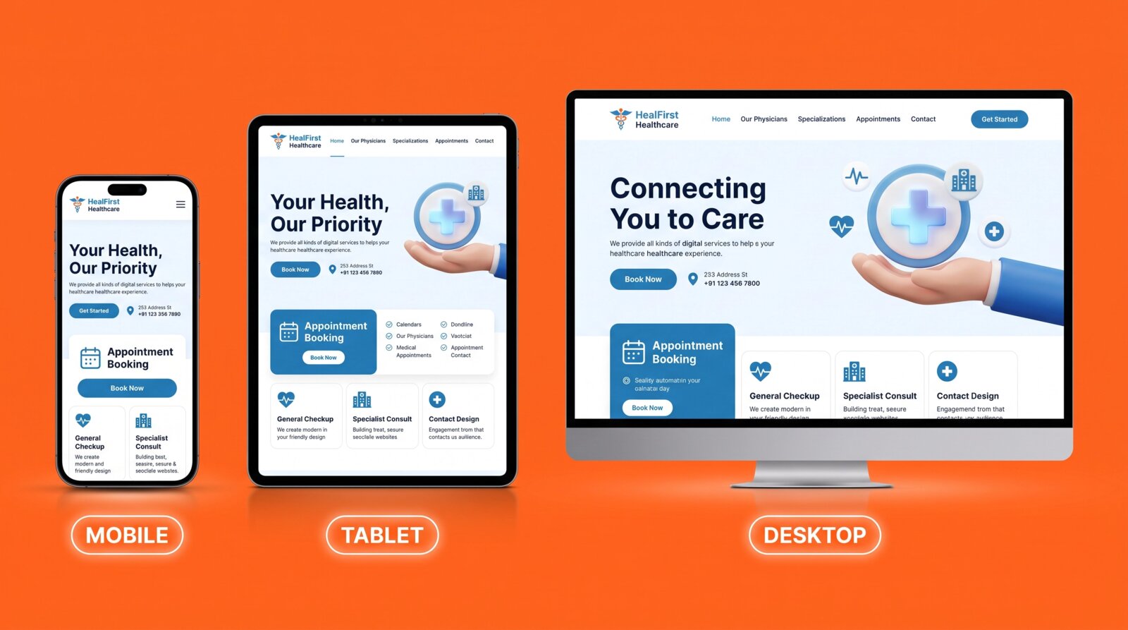 Healthcare Website